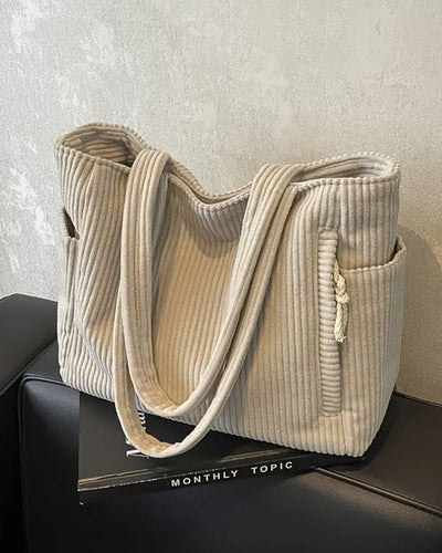 Vela™ — Sac côtelé, chic & spacieux
